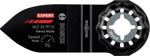 Reducere de preț Slefuitor de detaliu Bosch EXPERT AVZ32 RT10, Carbide Technology, 32 x 53 mm