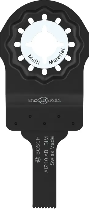 Lama pentru feronerie Star Lock AIZ 10 AB, 10 mm, Bimetal, pentru taiere lemn si metale Retur ușor