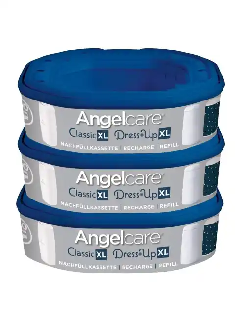 Cartus de inlocuire pentru cos de gunoi Angelcare Dress-Up si Classic XL, 3 bucati Ultima șansă
