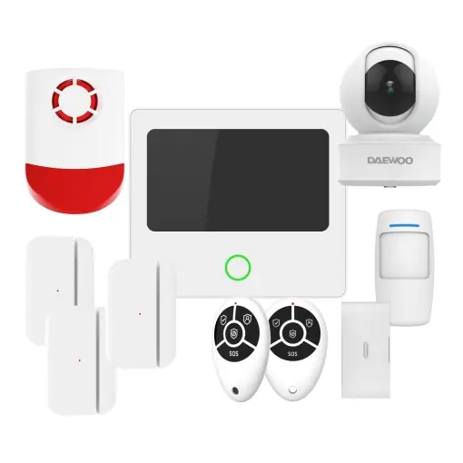 Sistem de alarma Daewoo AM310, touchscreen, cu camera, senzori de miscare Cumpără acum