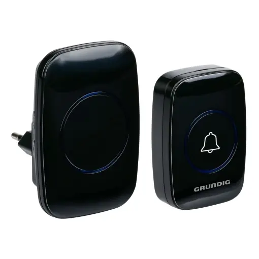 Ofertă Sonerie Wireless Grundig - 300m Raza, 60 Tonuri, Negru