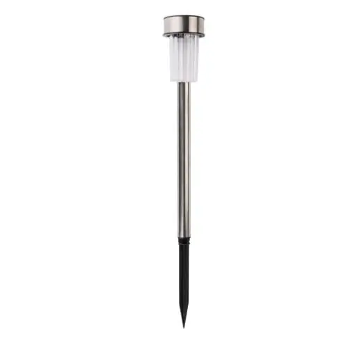 Lampa solara de gradina Grundig, 10 bucati, inox, IP44, lumina alba Plată securizată
