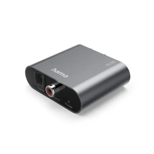 Livrare gratuită Convertor audio digital la analog Hama, 2 intrari digitale, USB, argintiu