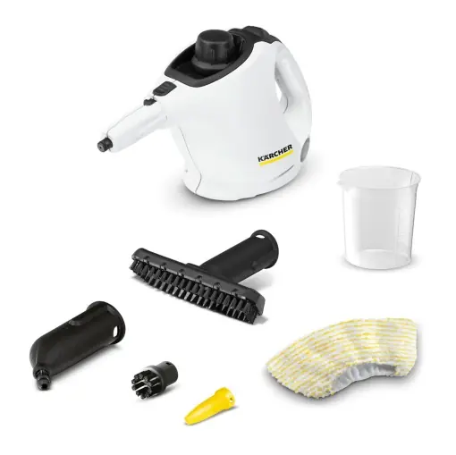Ieftin Aspirator cu aburi Karcher SC 1, putere 1200 W, capacitate rezervor 200 ml, 3 bar