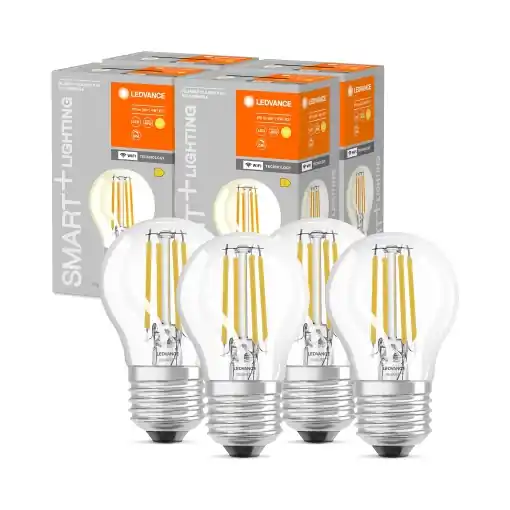Lampa LED Dimmabila LEDVANCE cu Wifi, E27, Calda, 4 Bucati Nu rata