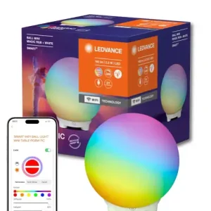 Preferatul clienților Lampa LEDVANCE SMART WIFI Mood, Negru, 4W, 130lm, RGB