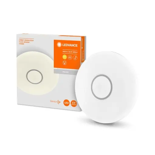 Promoție Lampa LED LEDVANCE ORBIS SPARKLE DOT, 440mm, cu senzor de miscare, cald 3000K