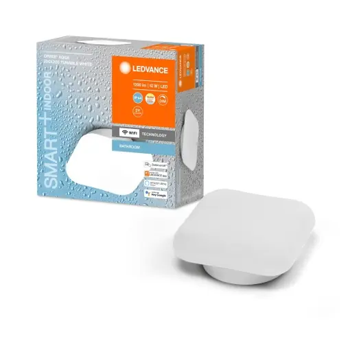 Chilipir Lampa LED Smart LEDVANCE Orbis Aqua, 1200LM, 3000-6500K, 200mm x 200mm