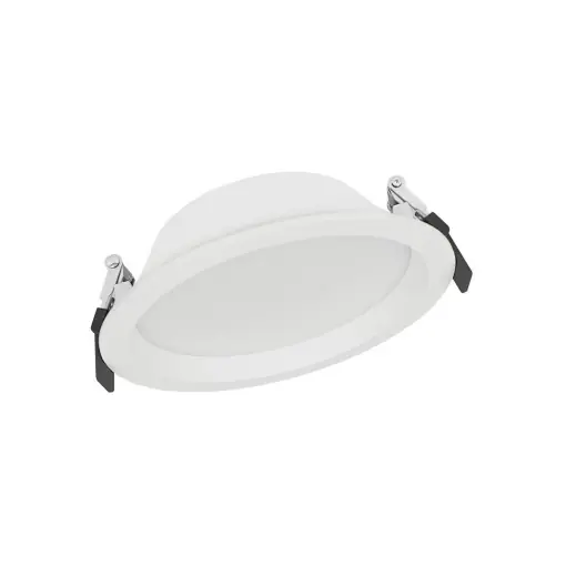 Downlight LED Ledvance 160 mm, Aluminiu, IP44, Lumina Calda Lichidare de stoc