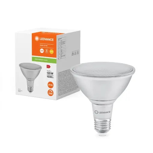 Spot LED dimabil Ledvance Performance E27 PAR38 15.2W 1035lm Extra Warm Noutate