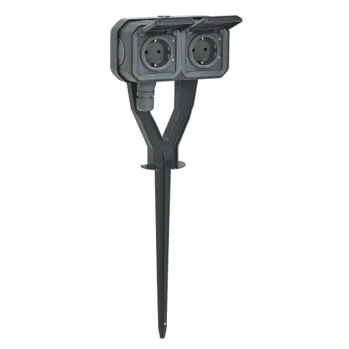 Nu rata Priza de exterior Legrand Plexo New, 2-fach, IP55, 250V, 16A, Anthrazit