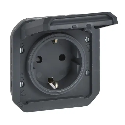 Popular Priza de exterior Legrand Plexo New, 16A, 250V, IP44, Anthrazit