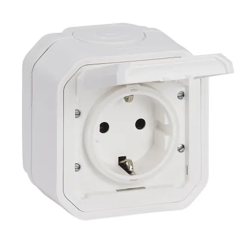 Expediere rapidă Priza de exterior Legrand Plexo New, 16A, 250V, IP44, alba