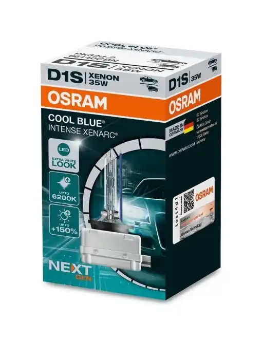 Discount Lampa Xenon Osram D1S 12V 35W 6200K - Lumina Alb Stralucitor