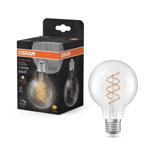 Lampa LED Vintage Osram 1906, 7.2W, 806 lm, E27, Lumina Calda Comandă acum