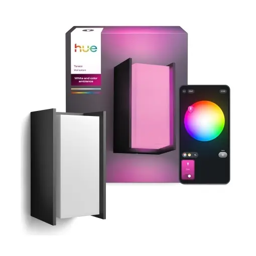 Lampa exterioara Philips Hue Turaco, dimabila, aluminiu, culoare antracit Preferatul clienților