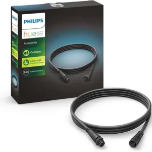Nu rata Cablu de extensie Philips Hue pentru exterior - 2,5 metri - IP67 - instalare usoara