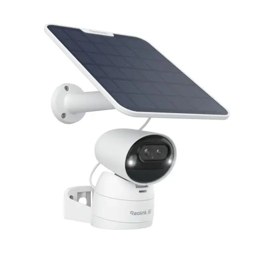 Camera de supraveghere Reolink 4K cu solar, 360 PTZ, 8MP, noapte color Transport gratuit